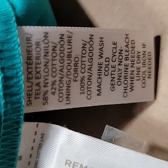 Loft Size 4 Lace Overlay Pencil Skirt, Pristine Condition - Picture 10 of 11